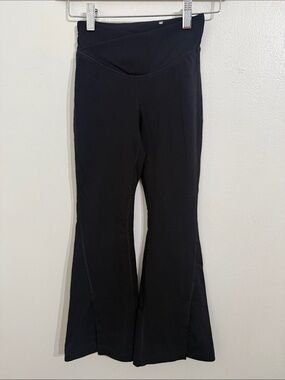 Old Navy Black High-Rise Flare Active Leggings Girls Size Medium 8
